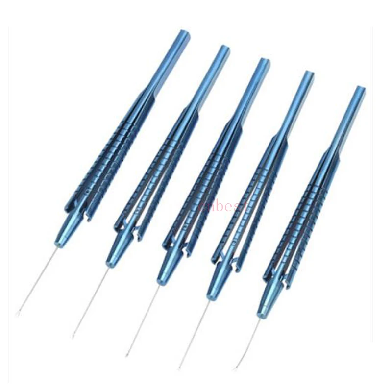 

Titanium Alloy Capsulorhexis Tweezer Ophthalmic Forceps 23G Intraocular Virtreo-Retinal Ophthalmic Micro Instruments