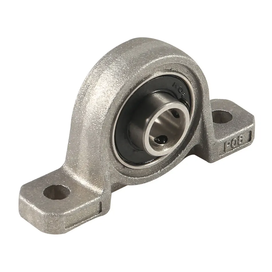 1Pcs Zinc Alloy 8/10/12/17mm Inner Ball Bearing Mounted Pillow Block Support KP08 KP000 KP001 KP003 KP004 KP005 Bearings