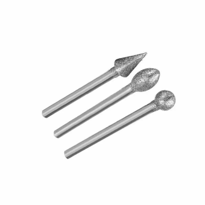 Imagem -05 - Aço de Alta Velocidade Gravura Broca Grupo Diamantes Fresa Moagem Cabeça Dremel Acessórios mm 20 Pcs Set