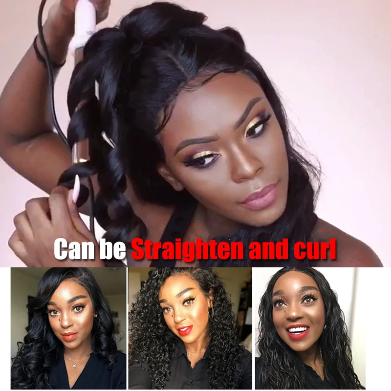 Ali Queen Hair Brazilian Straight Hair Weave Bundles 10\