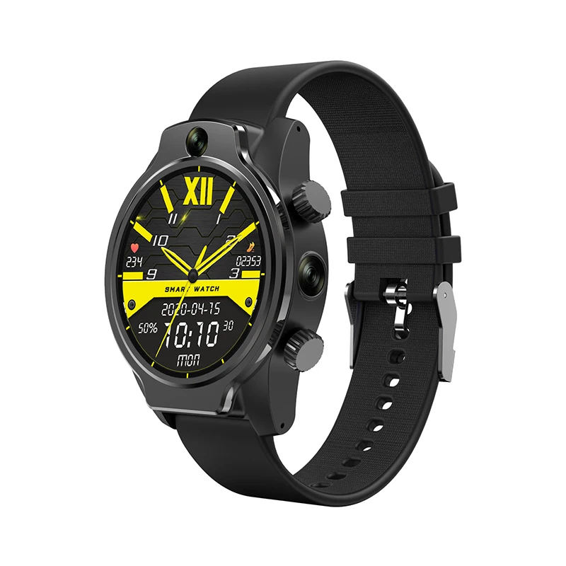 2020 best selling real IP68 Waterproof 4G LTE Global Bands Smart phone watch with 8MP Camera GPS Glonass 1.69