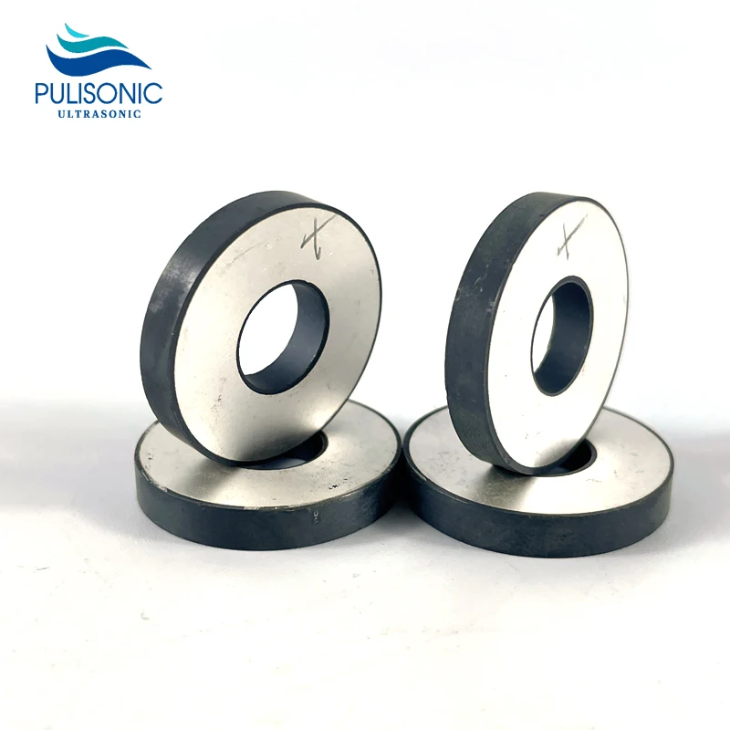 

24x10x4mm Round Shape Piezo Ceramic Material As Ultrasonic Cleaning Oscillator Piezoelectric Kits