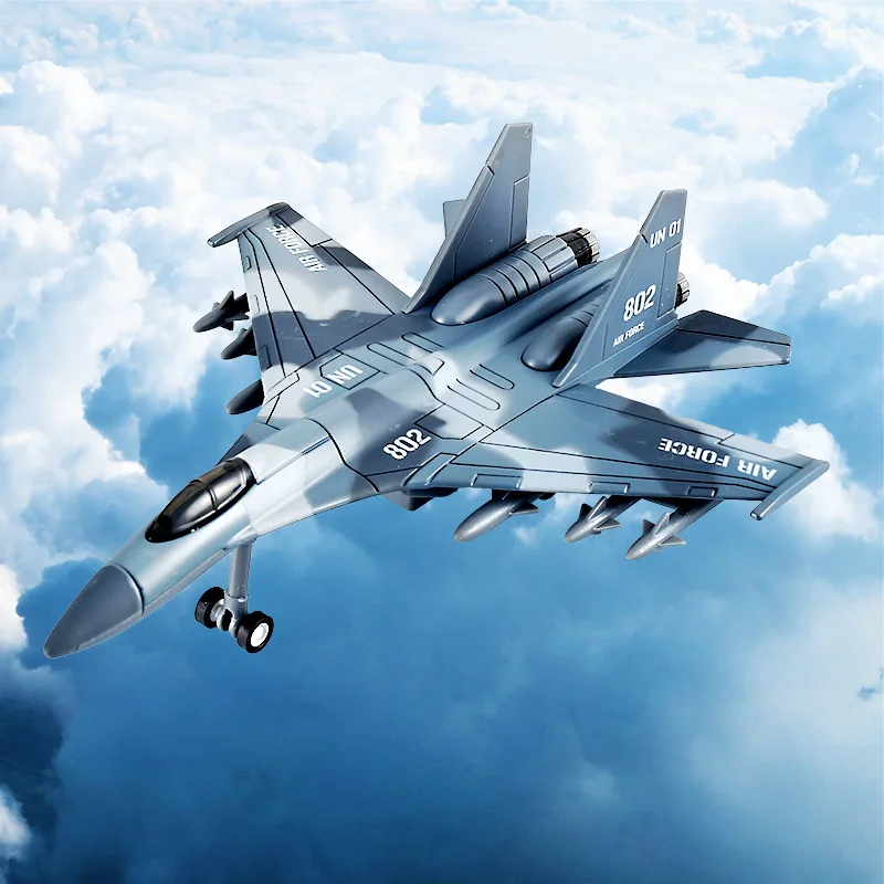 

1:100 high simulation alloy pull back military fighter model,lighting and sound design,military bomber toy,free shipping