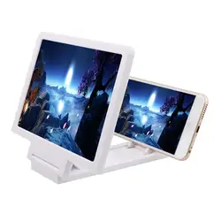 phone holder Folding 3D Mobile Phone Screen Enlarge Magnifier HD Video Amplifier Stand Holder держатель для телефона