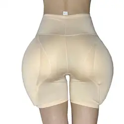 Hüfte Schwamm Pads Enhancer Gefälschte Hohe taille Gesäß Gepolsterte Höschen Hüfte Push-Up Crossdresser Panty Gefälschte Ass Enhancer Gesäß Butt