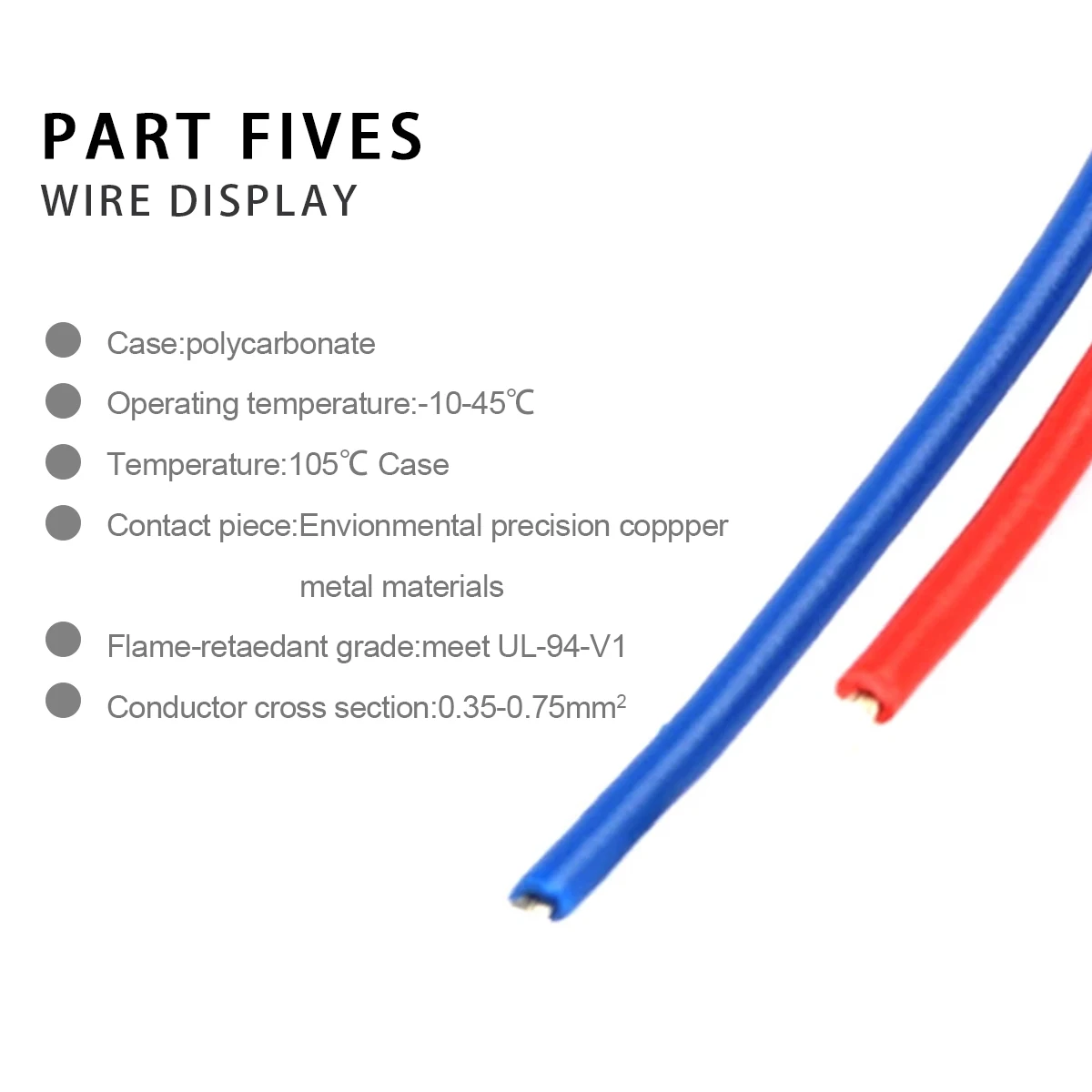 1 Set LED Wire Connector Splitter Box with Connector for Audio Auto Moto Lighting 22-20AWG Led Strip Wire Cable Junction Box