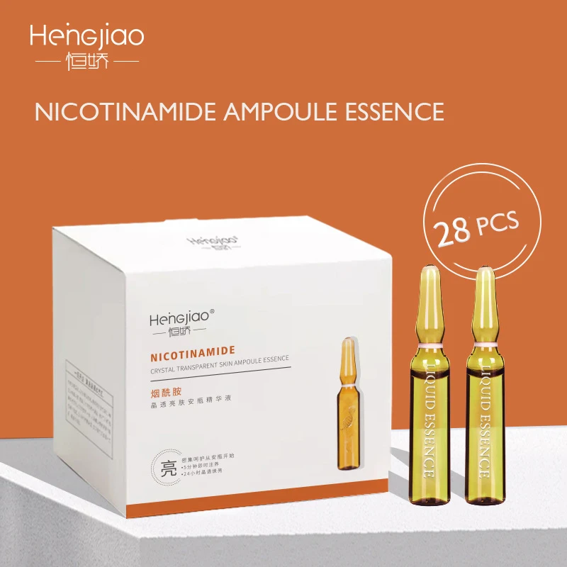 28 Days Skin Care Ampoules Intensive Care Hyaluronic Acid Concentrate Essence Liquid Petidide Face Needle Anti Aging Hydrating