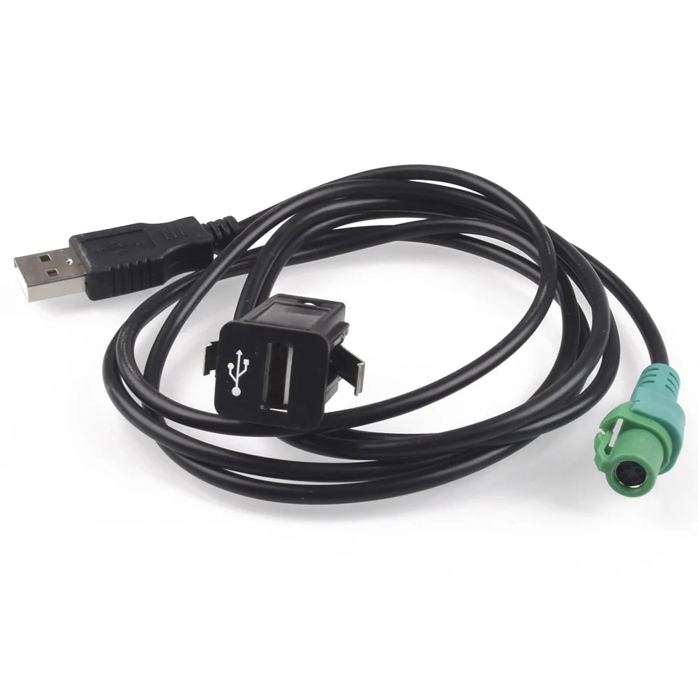 Pemutar CD adaptor kabel Audio USB, Stereo pengganti CD untuk BMW E60 E85 F10 F30 F20