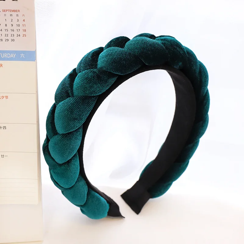 Velvet Braid Hairband Headband for Women Girls Hair Accessories