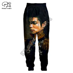 PLstar Cosmos Pop King Singer Musician Michael Jackson Streetwear Sweatpants 3DPrint  Men/Women Joggers Pants Funny Trousers A2