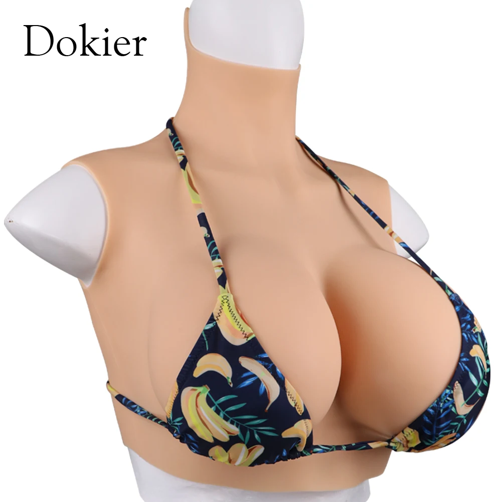 Crossdressing Fake Boobs Artificial Silicone Breast Forms Prosthesis Tits For Shemale Trandsgender Drag Queen Cosplay BCDEG Cup