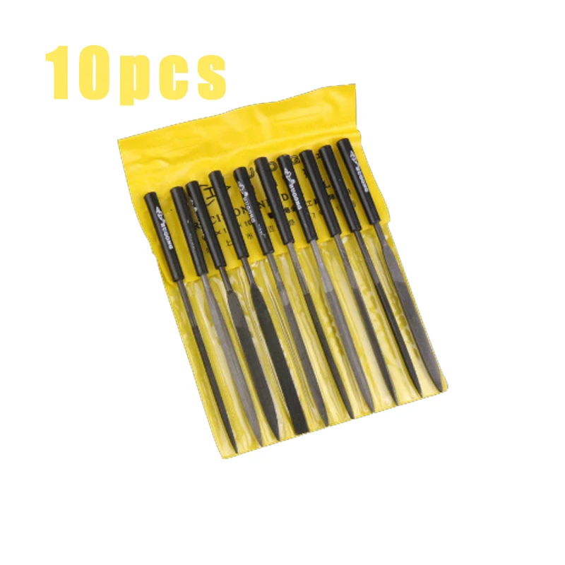 140 160 180mm10pcs Diamond Needle File Set Files Repair Tool Needle File Set For Metal Glass Stone Jewelry Wood Carving Craft