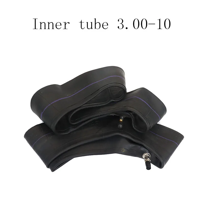 Scooter Tire Inner Tube 3.00-10 For Scooter ATV Moped Go Kart Monkey Bike Motorcycle Tyre Parts