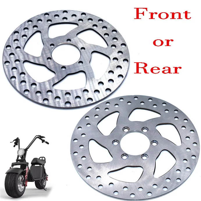 Front and Rear Disc Brake Plate Disc with 6 Mounting Hole for Halle Electric Scooter e-Bike