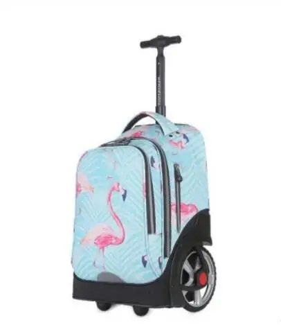 

School Bag for girls with wheels Travel Rolling backpack Bags for teenagers travel trolley bag Children wheeled backpack bags