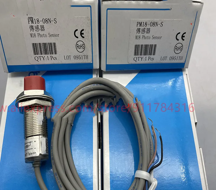 3pcs New High Quality Fotek Proximity switch PM18-08N PM18-08P PM12-04N PM12-04P PM30-15N PM12-08N