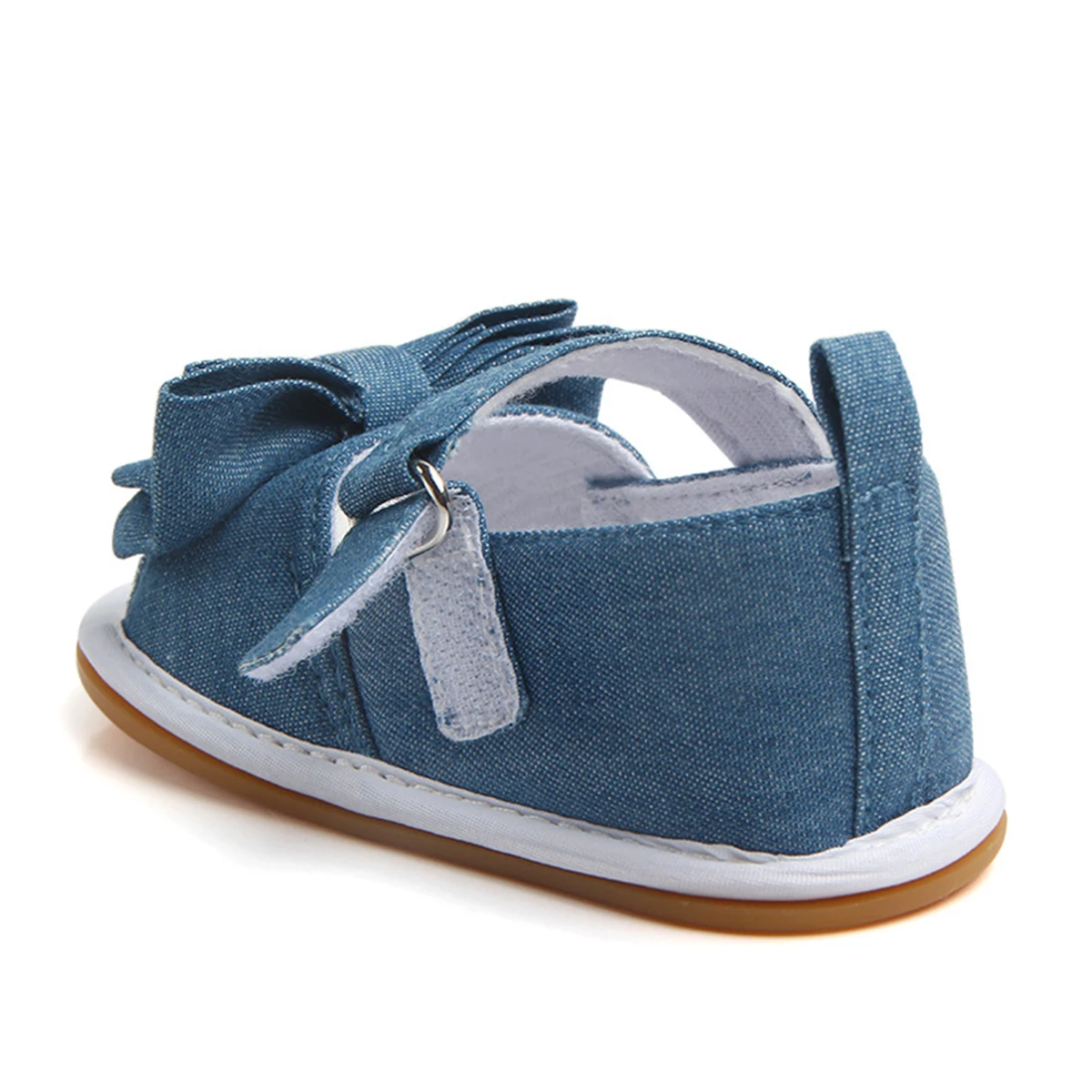 유아 아기 샌들 귀여운 Bowknot 유아 첫 워커 어린이 신발 통기성 안티-스키드 고무 단독 아파트 2020 최신 유행