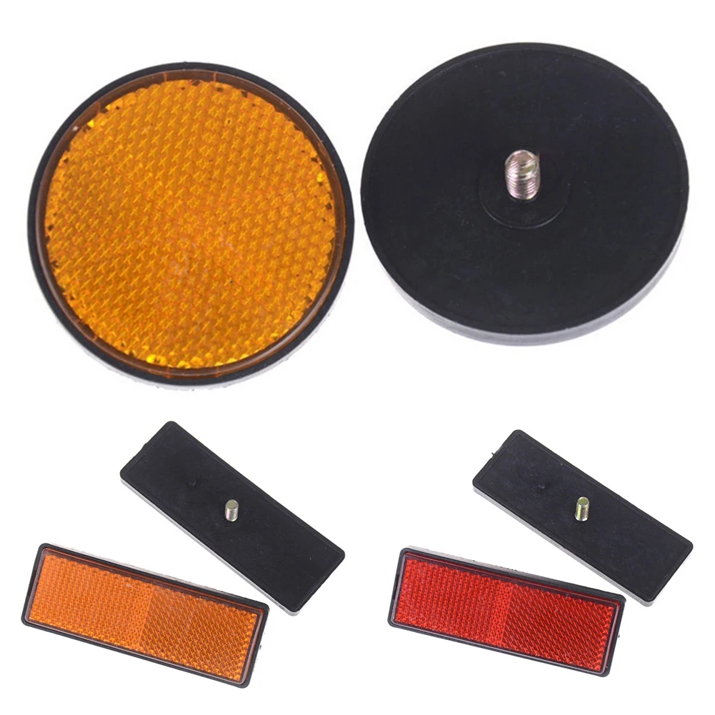 Autocollant de porte de moto, 2 pièces, bande d\'iode, bandes de moulage, 4 couleurs, marque de sécurité, réflecteur