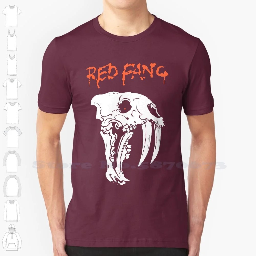 Crew Neck Short Sleeve Office Tee Authentic Red Fang Band Prehistoric Dog New Men T Shirt O-Neck Sunlight Men T Shirt