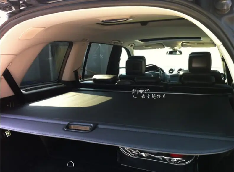 For Mercedes-Benz GL X164 GL350 400 450 500 550 2006-2012 Rear Cargo Cover Partition Curtain Screen Shade Trunk Security Shield