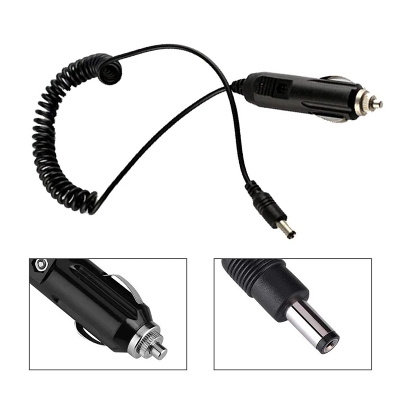 Car Accessories Kits DC5.5x2.1mm Car Charger 12V 12-Volt 24V 24-Volt Cigarette Lighter Power Supply Cigar Adapter