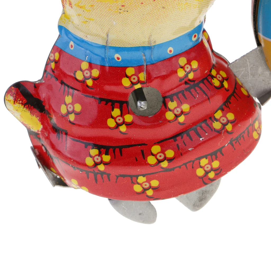 Klassieke Wind-Up Toys Leuke Hond Push Bal Clockwork Tin Speelgoed Voor Volwassen Nieuwigheid