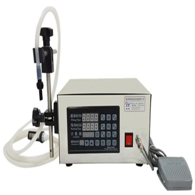 Newest version Digital Control Pump Drink Water Liquid Filling Machine 5-3500ml This is the upgraded version of GFK-160, much mo