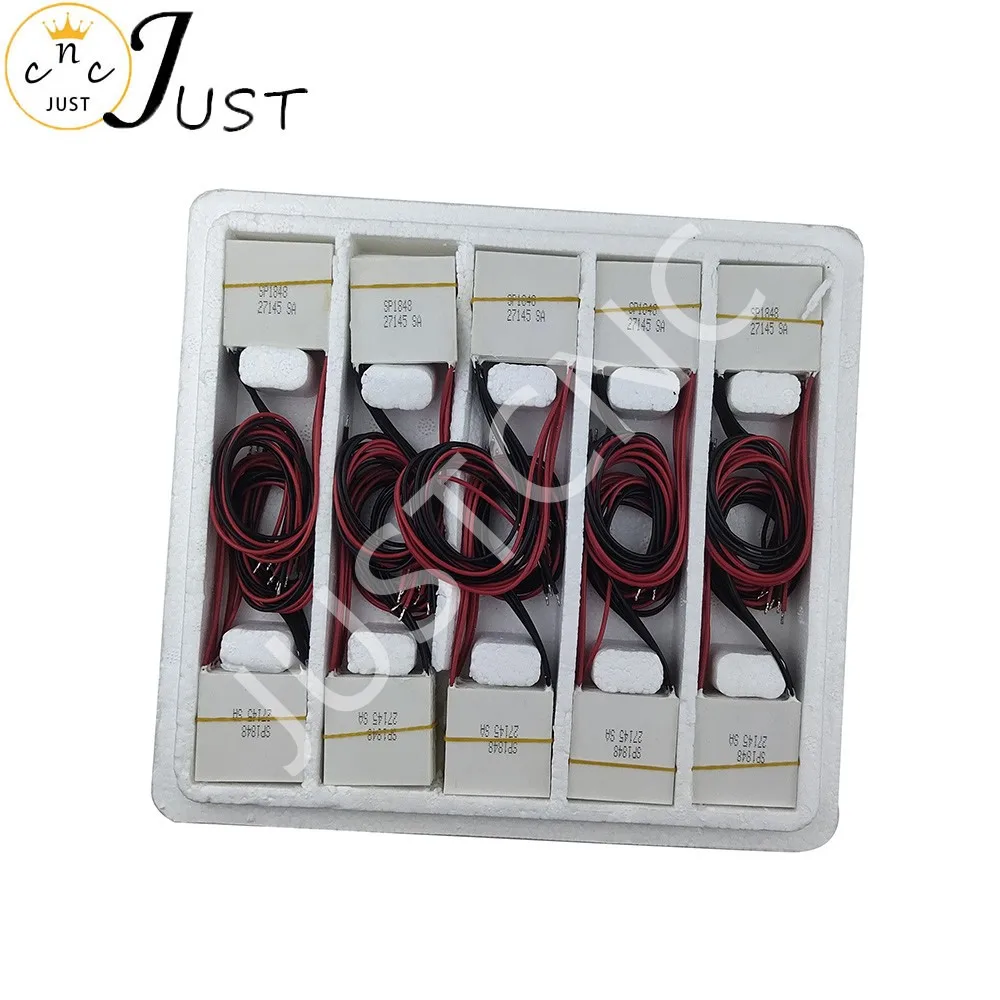 SP1848 27145 SA, 40*40 nuovo dispositivo di raffreddamento termoelettrico Peltier a semiconduttore, modulo dissipatore di calore a piastre SP1848 27145 può raggiungere 150 ℃