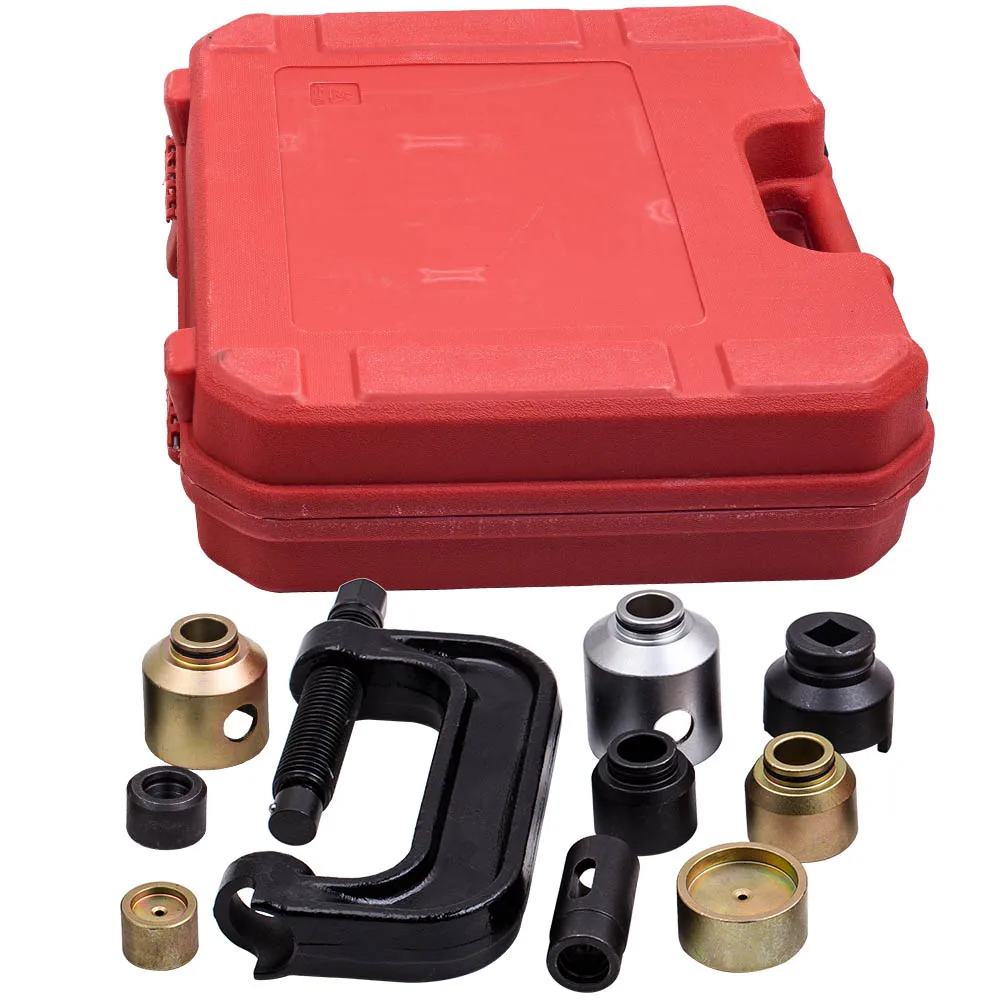 maxpeedingrods Ball Joint Press Installer Removal Kit Tool For Mercedes Benz W220/W211/W230 DIESEL CHAIN ENGINE TIMING TOOL 123D