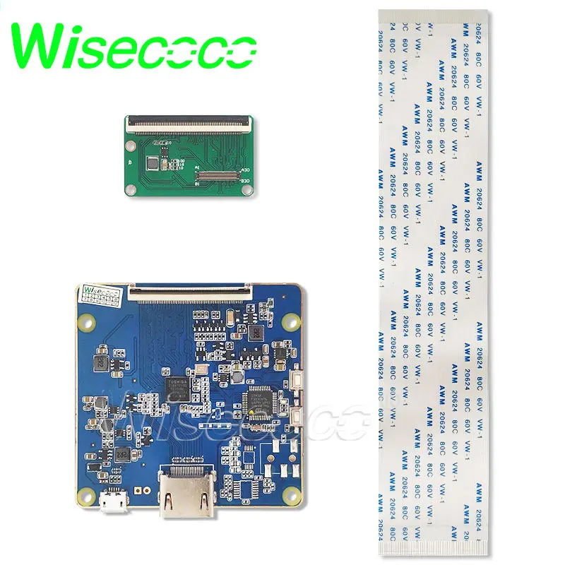 Imagem -06 - Wisecoco 5.5 Polegada 4k Display Lcd Tela de Impressora 3d Resina 2160x3840 Uhd com para Mipi Placa Controlador Mais Película Protetora de Vidro