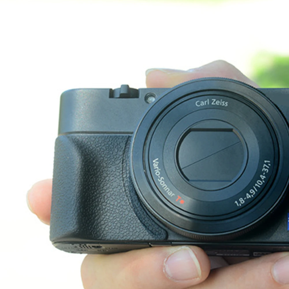 Photography Camera Hand Grip Parts Scratch Resistant Anti Slip Attachment Adhesive Silicone AG R2 Curved Edge For Sony RX100