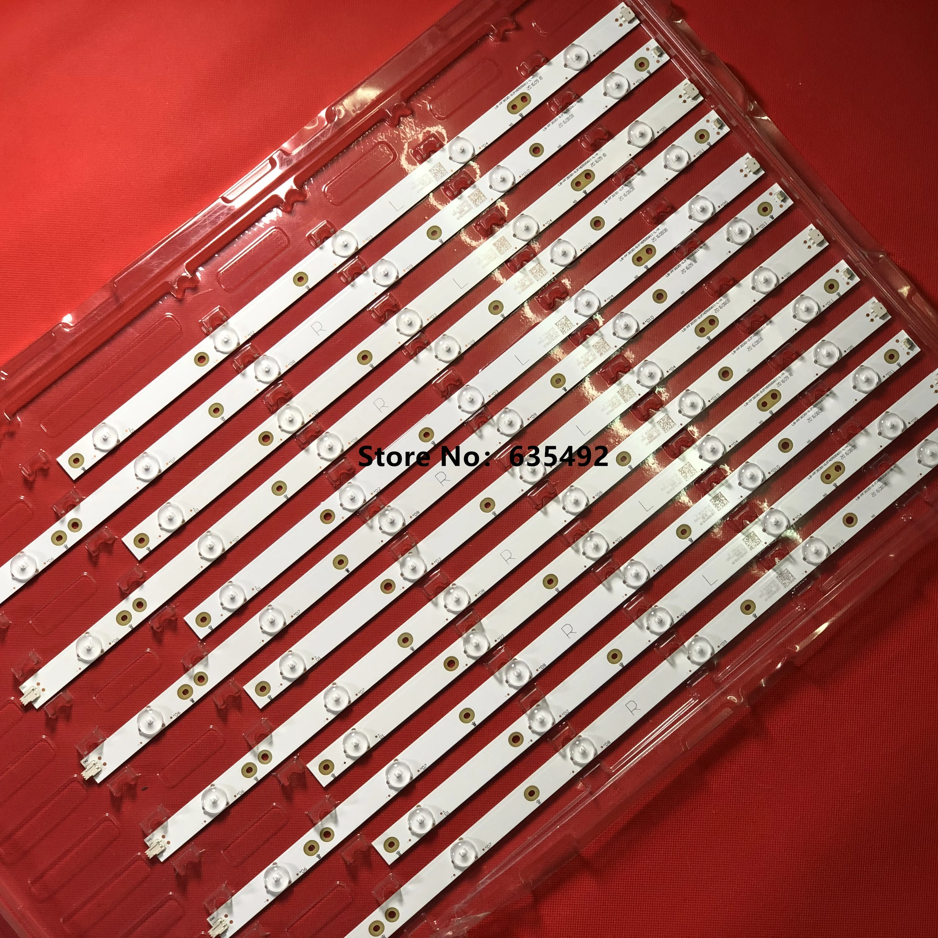 Tira CONDUZIDA Para 500TT25 500TT63 500TT64 YX-50026001 YX-50026011 E506 E505 TPT500J1-HVN07.U TT5004C TT5008T LC-50LB481C LB50045