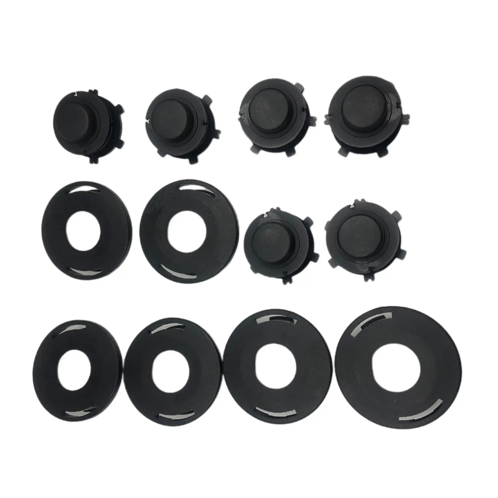 6 Trimmer Head Spools s Combo Fit for Stihl Head Cover 25-2 FS90 FS100 FS110 FS120 FS130 FS55 FS80 FS83 FS85