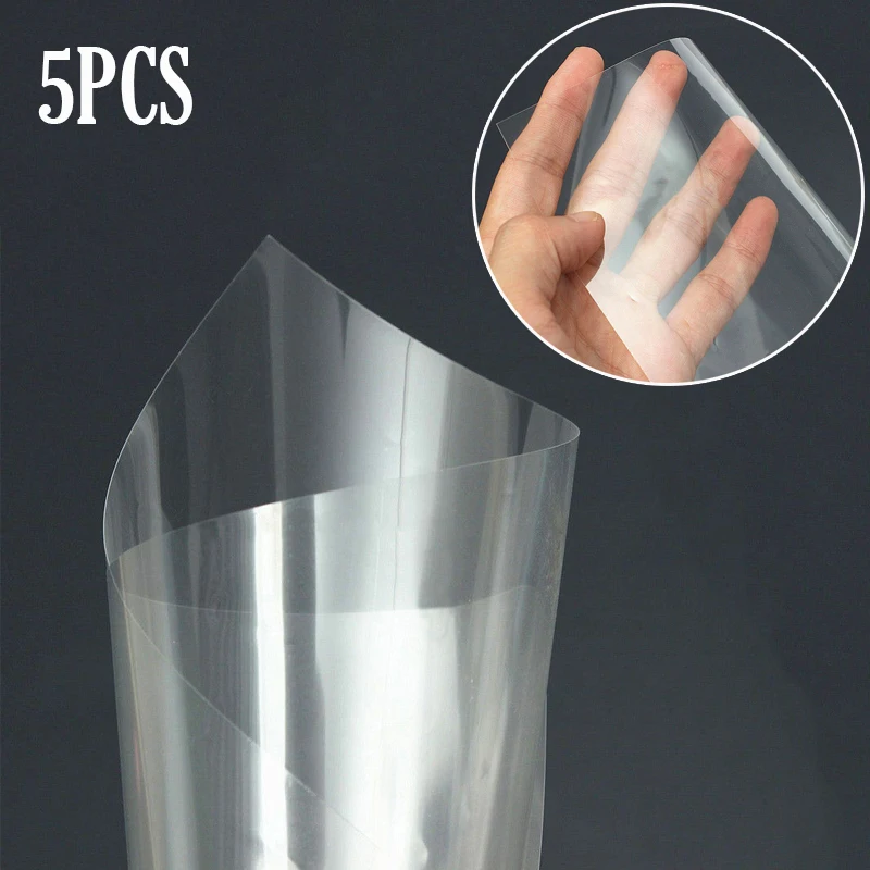 A4 Größe 5 stücke Inkjet Laser Druck Transparenz Inkjet Film Für Fotografische Papier PCB Schablonen Langlebig