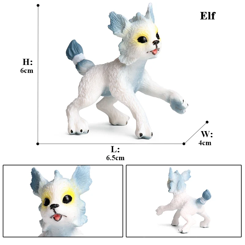 Oenux Original Echte Märchen Fliegen Pferd Simulation Tier Mythische Elfen Elf Pegasus Action-figuren Modell PVC Nette Kinder Spielzeug – Detail 16