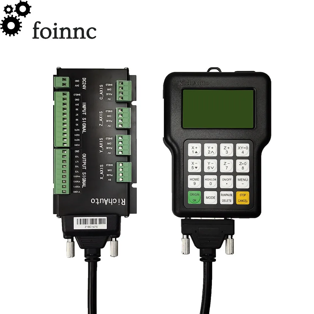 

Richaito DSP CNC ручка система управления движением A11E 4 оси для лазера/пламени/плазменной резки и гравировального станка