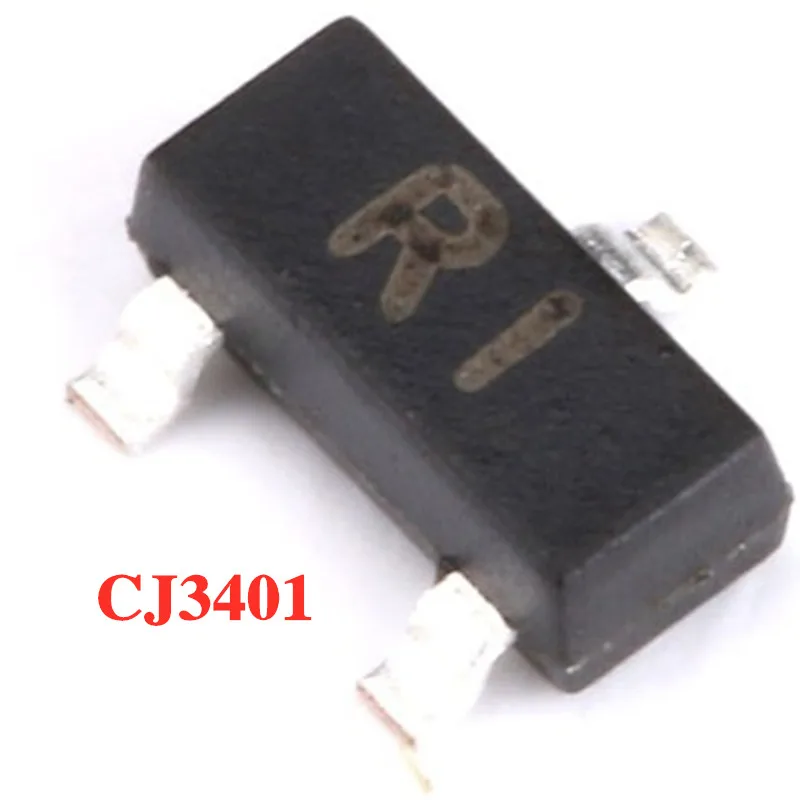 30pcs CJ3400 CJ3401 CJ3402 R0 R1 R2 SOT-23 original long electric field effect tube P channel