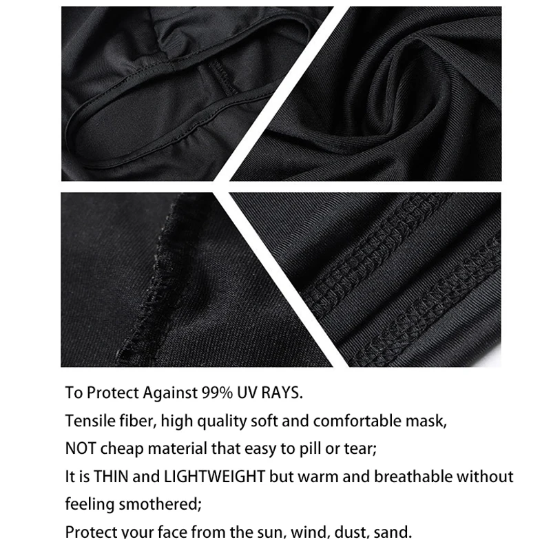 Protezione solare esterna Passamontagna traspirante Maschera a pieno facciale Militare Wargame Casco Fodera Cap Ciclismo Maschera da bicicletta Airsoft Sciarpa Cap