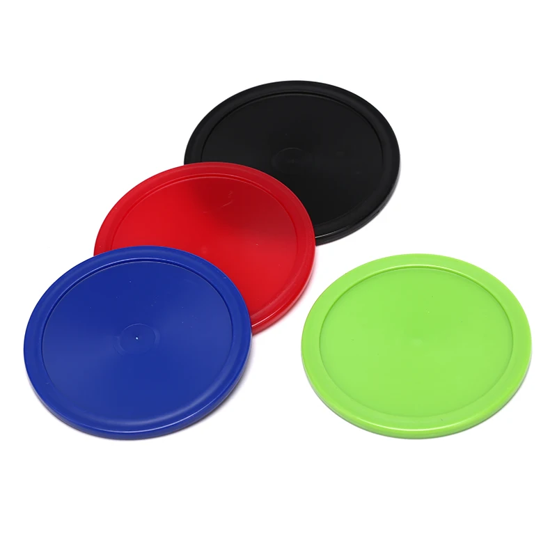 64mm Red Air Hockey Children Table Mallet Puck Goalies Air Hockey Pucks Ice pucks Table Game Party Tools Entertainment 8 Pcs