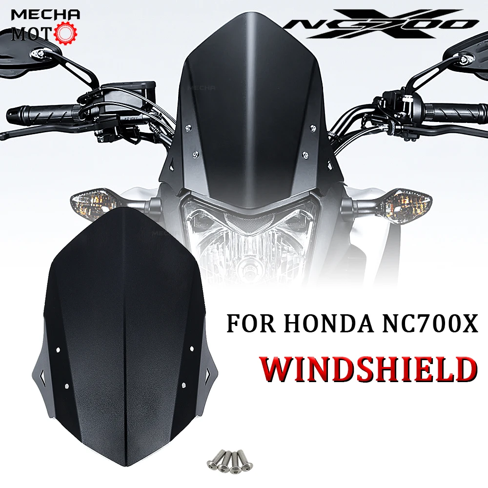 

For HONDA NC700X NC 700X NC750X 750X 750 Windscreen Motorcycle accessories windshield front car deflector Wind Shield Protector