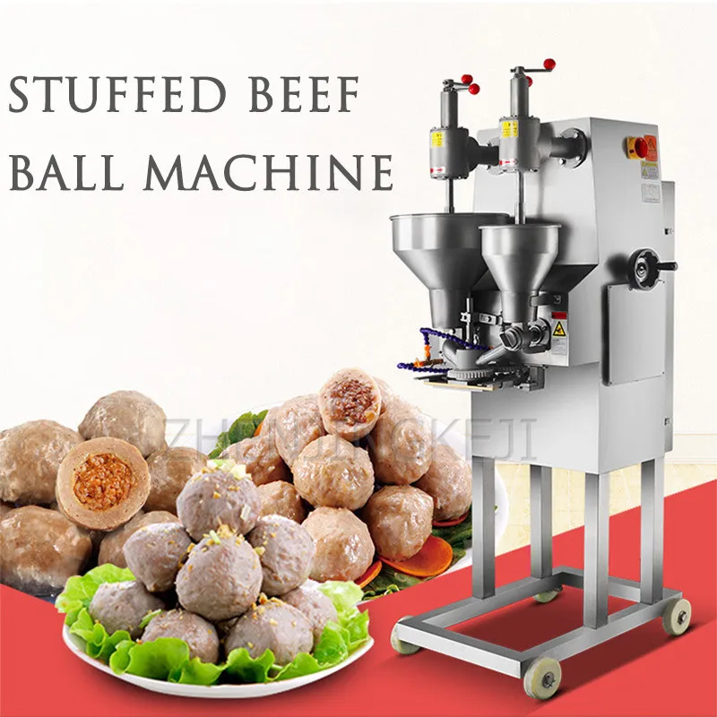 1500W Beef Ball Machine Mushroom Stuffing Pork Filling Electric  Automatic Commercial Stainless Steel Food processor 220V/380V