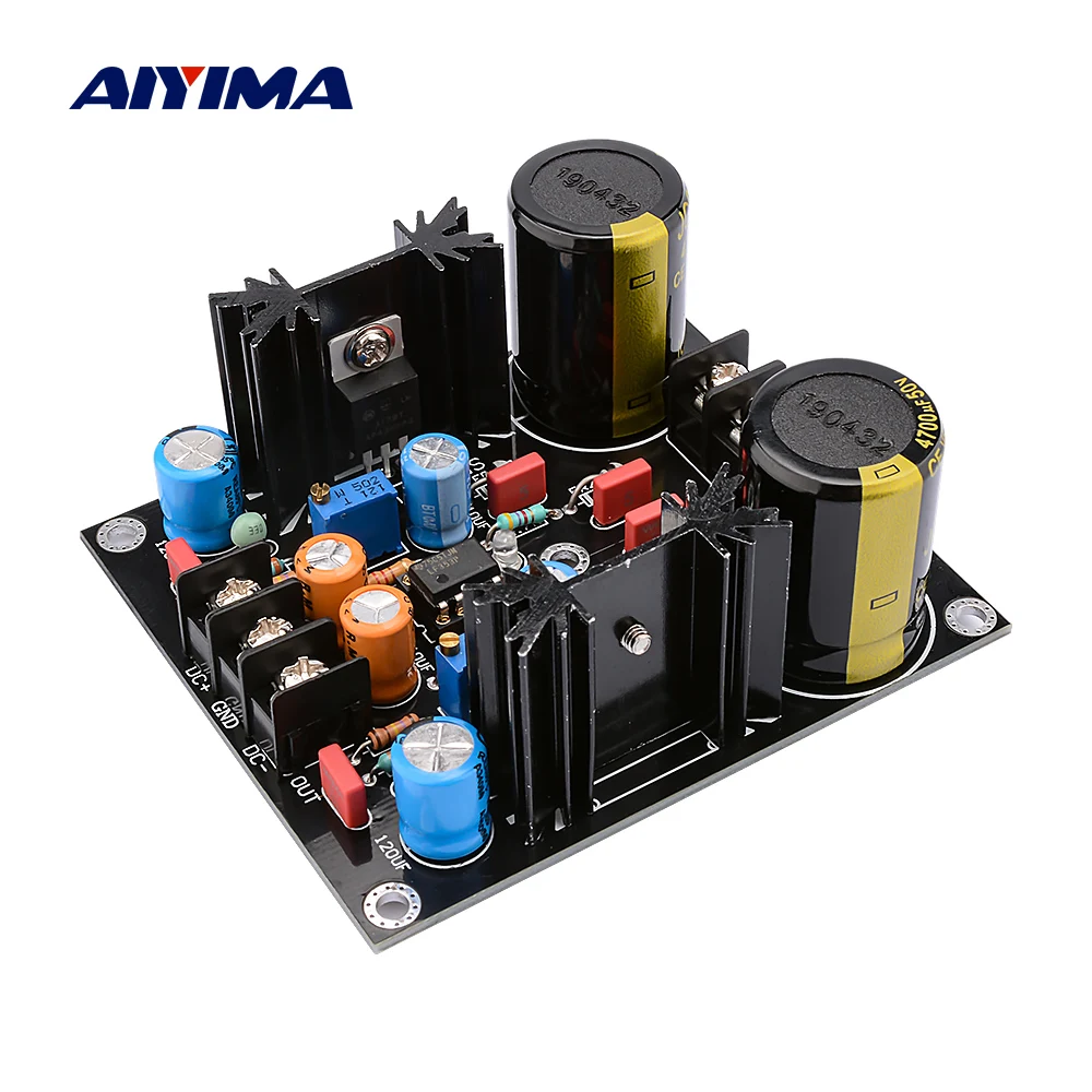 AIYIMA-filtro rectificador LM317 LM337, placa de potencia, filtro de rectificación Servo, fuente de alimentación, módulo de CA a CC, amplificadores