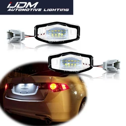 iJDM Canbus 6000K Xenon White LED Car Number License Plate Lights For Honda Civic Accord Pilot, Acura MDX RL TL TSX RDX ILX etc