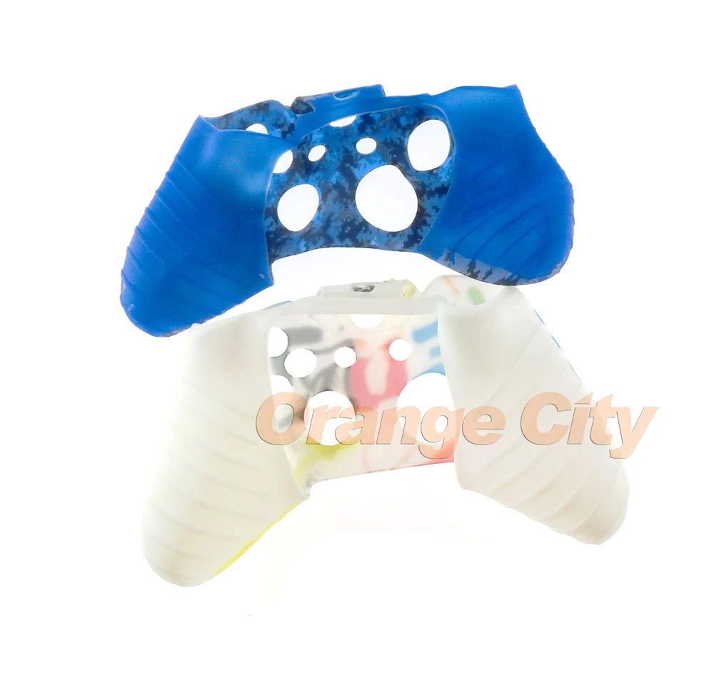 20pcs Water Transfer Printing Camo Silicone Cover Skin for Xbox One XBOXONE Controller Protector Case