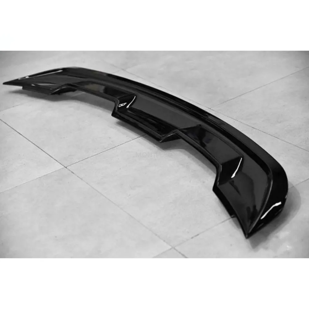 For Ford Mustang spoiler 2015-2021 ABS Plastic Material Unpainted Color Rear Roof Spoiler Wing Trunk Lip Boot Cover Car Styling