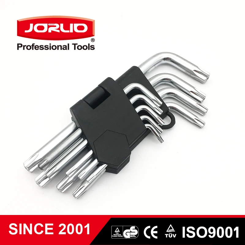 9pcs Hex Key Allen Wrench Set Torx L-Shaped Kit Repair Screwdriver Reinforced Spanner Short Arm Tool