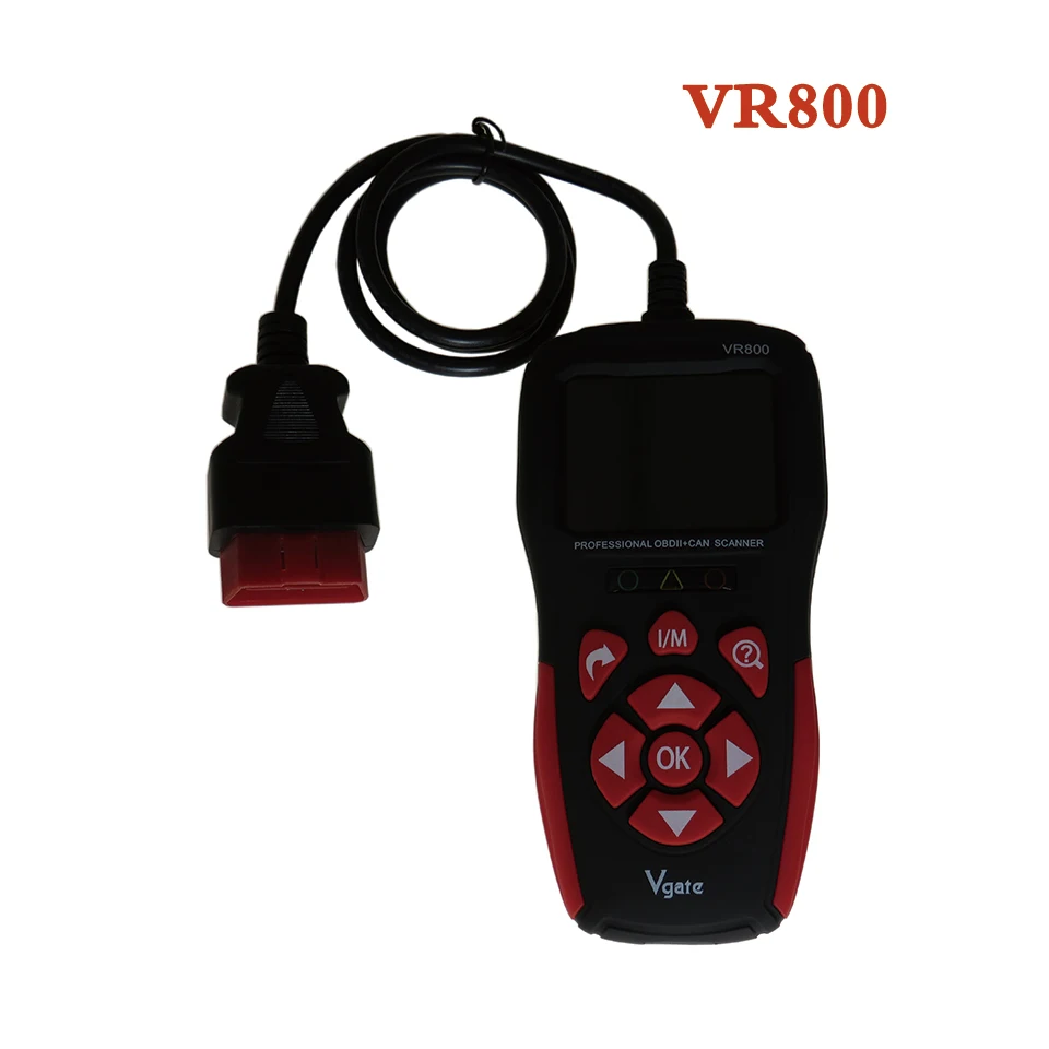 Newest Vgate Universal OBD2 Car Diagnostic Tool VR800 Auto Engine Fault Scanner Erase Reset-Fault vr-800 OBD 2 Code Reader Scan