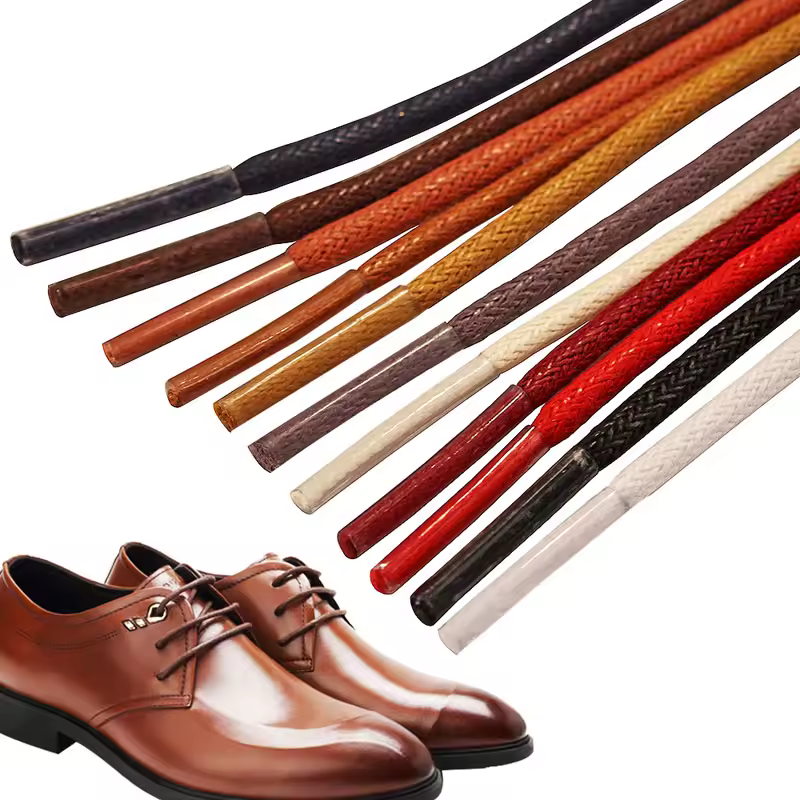 1 par de cordones redondos de poliéster, cordones clásicos sólidos, botas deportivas informales, cordones para zapatos, 50cm,80cm,100cm,120cm, 11 colores
