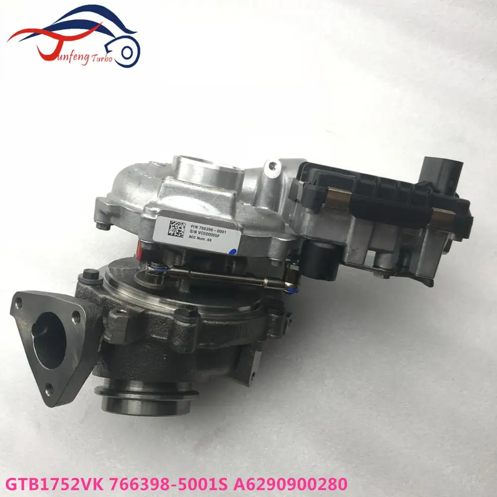 GTB1752VK 766398-5001S A6290900280 OM629 Engine turbo for Mercedes Benz ML420CDi W164