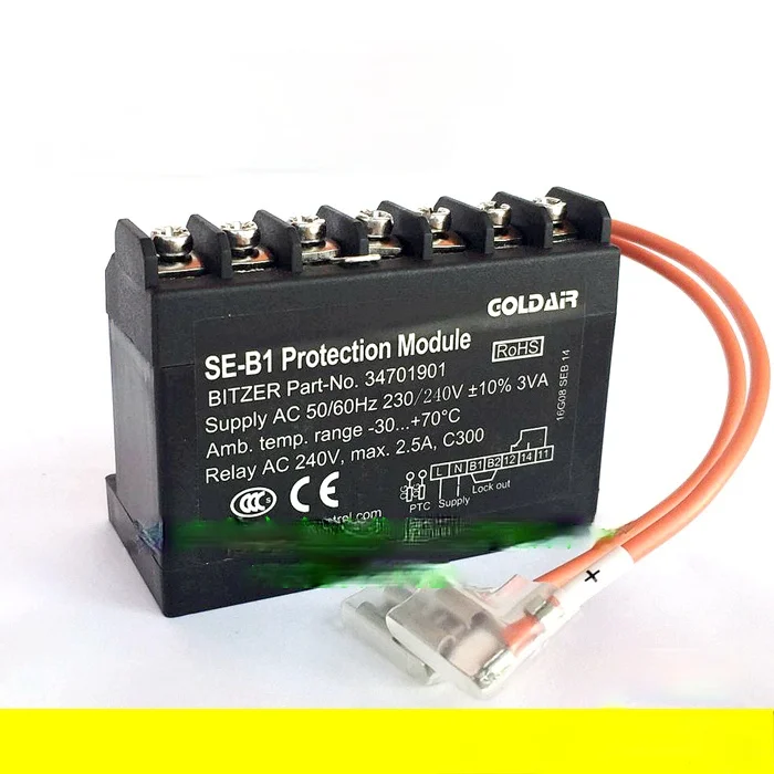 Compressor Protector SE-B1 SE-B2 INT69VS SE-E1 Motor Protection Module